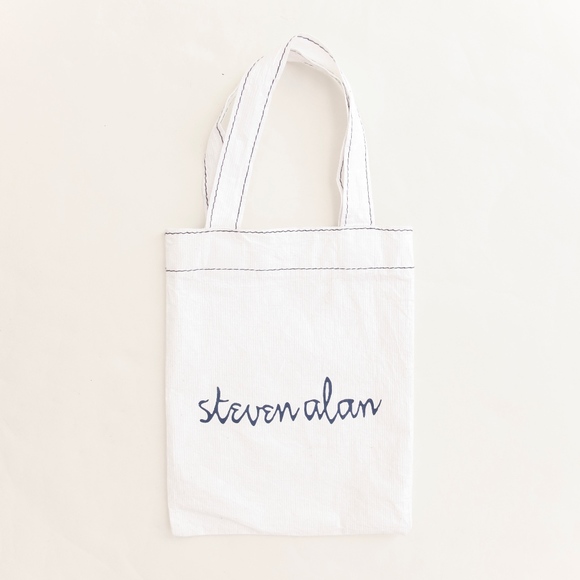 Steven Alan Small / Mini White Tote Bag - Picture 1 of 2